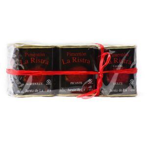 Pack regalo Pimentón ahumado Dulce, Agridulce y Picante