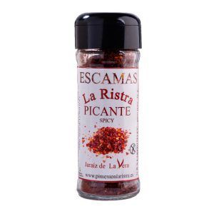escamas de pimentón de la Vera picante
