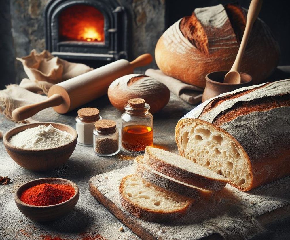 Pan con masa madre