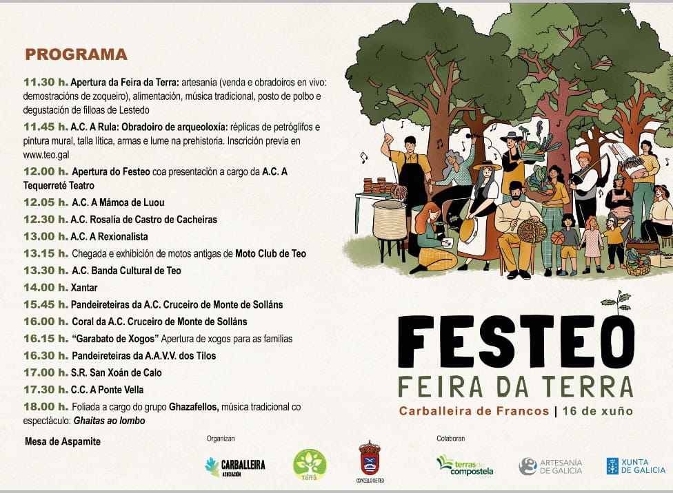 San Martiño de Francos – Teo (La Coruña) 16 de junio