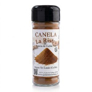 Bote de canela de Ceilán 5/0 molida de 40 g de La Ristra