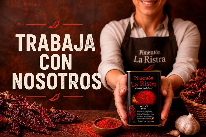 Trabaja vendiendo pimenton