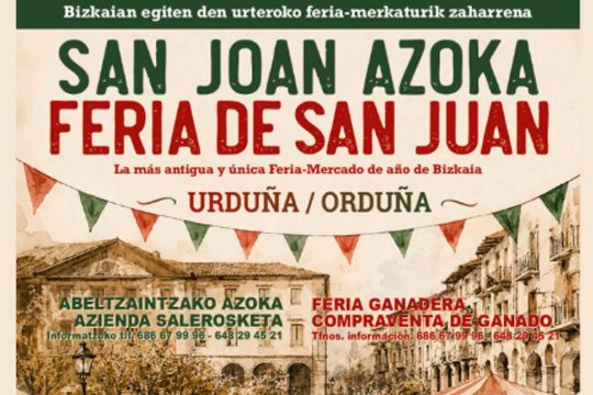 Orduña (Vizcaya) – 21 de junio