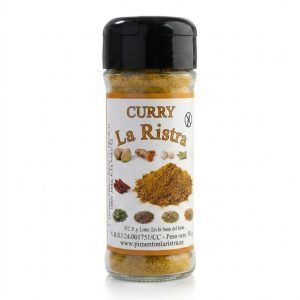 Bote de curry en polvo de 50 g de La Ristra