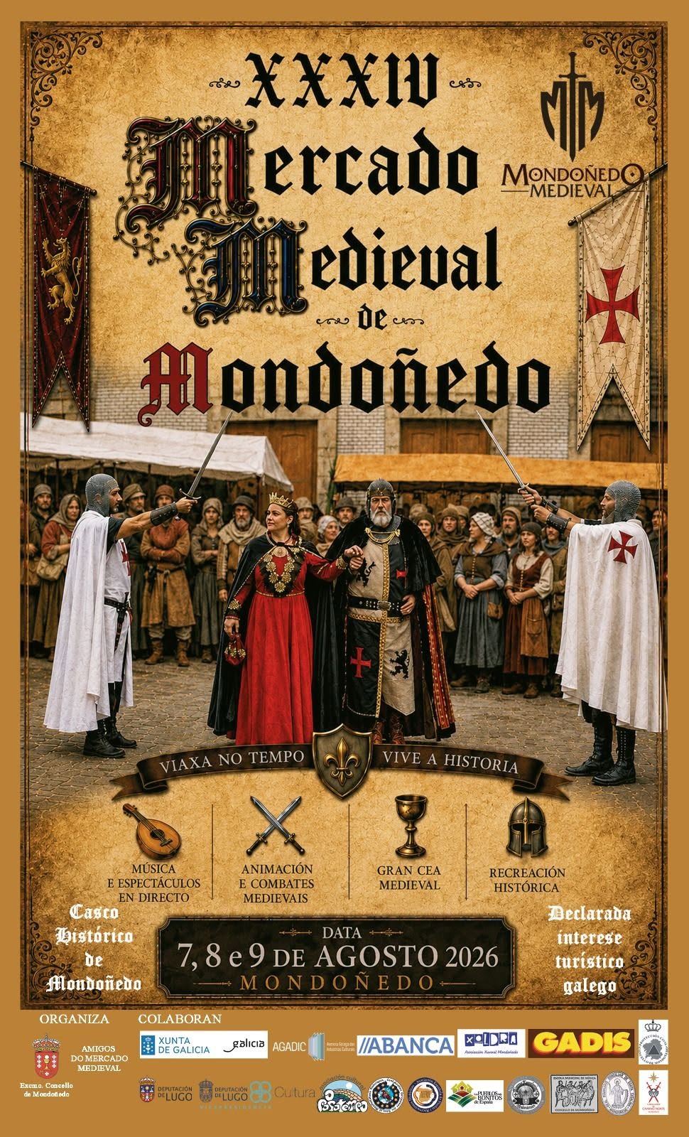 Mondoñedo (Lugo) – Del 7 al 9 de agosto