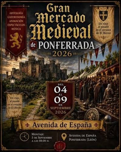 Ponferrada (León) – Del 4 al 9 de septiembre